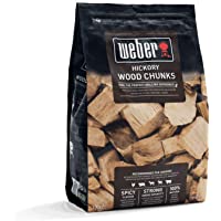 Weber 17619 - Trozos de leña para ahumar - hickory